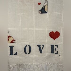 Vintage Bunny Tapestry Throw